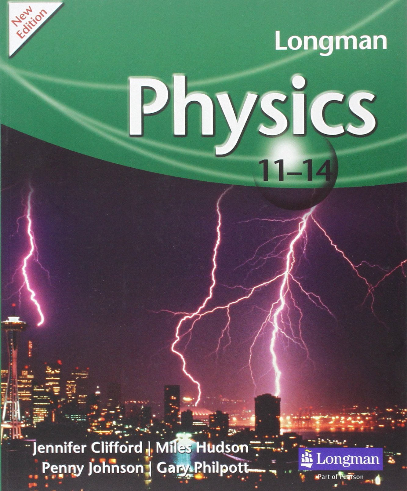 Longman 11-14 Physics Book by Miles Hudson cover