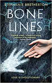 Cover image for Stephanie Bretherton's novel, Bone Lines.