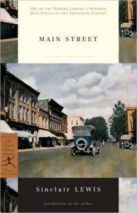 Cover image of Main Street by Sinclair Lewis