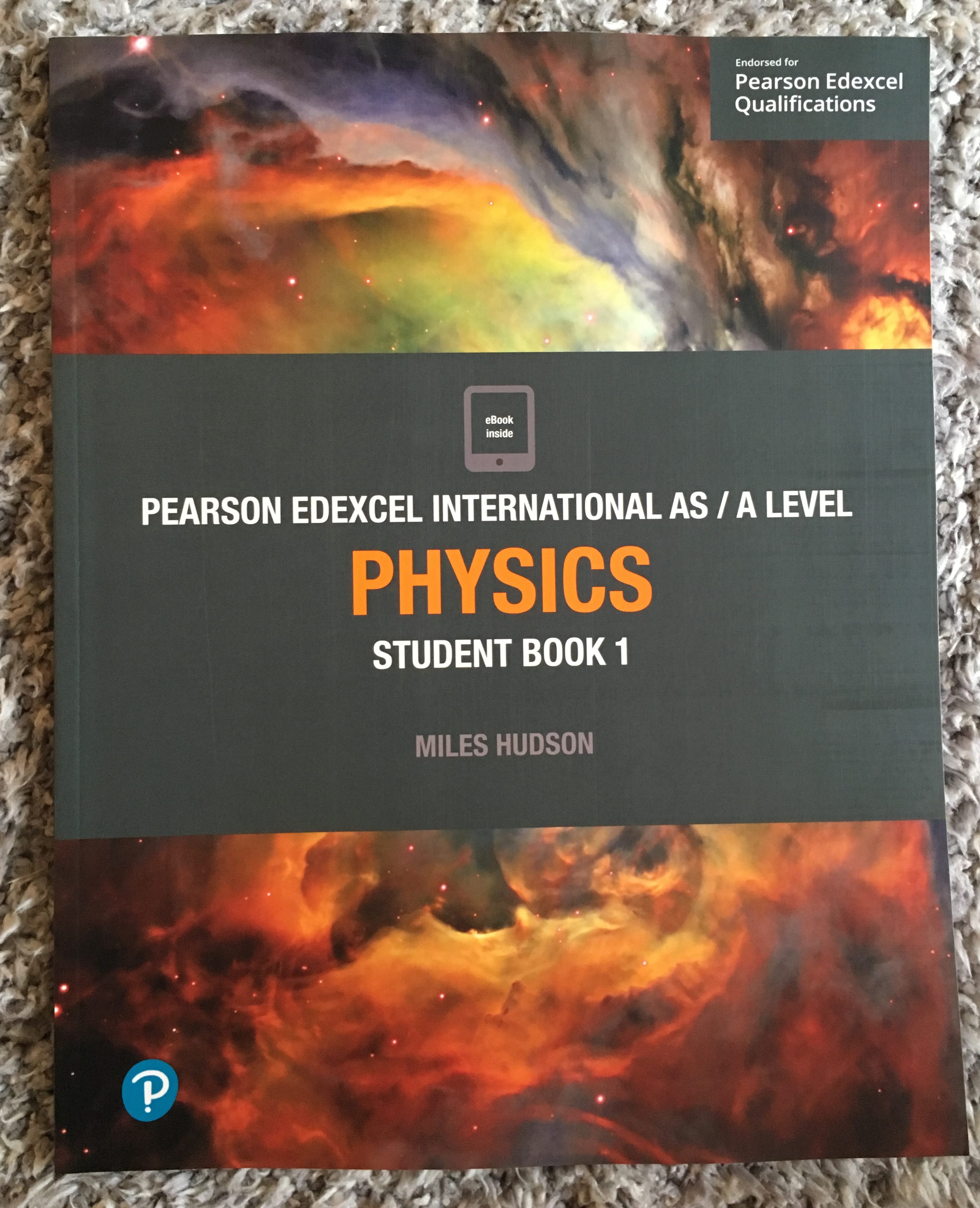 Edexcel IAL Physics Book1 by Miles Hudson cover image