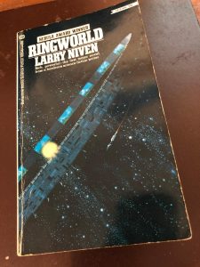 Photo of the paperback Ringworld by Larry Niven